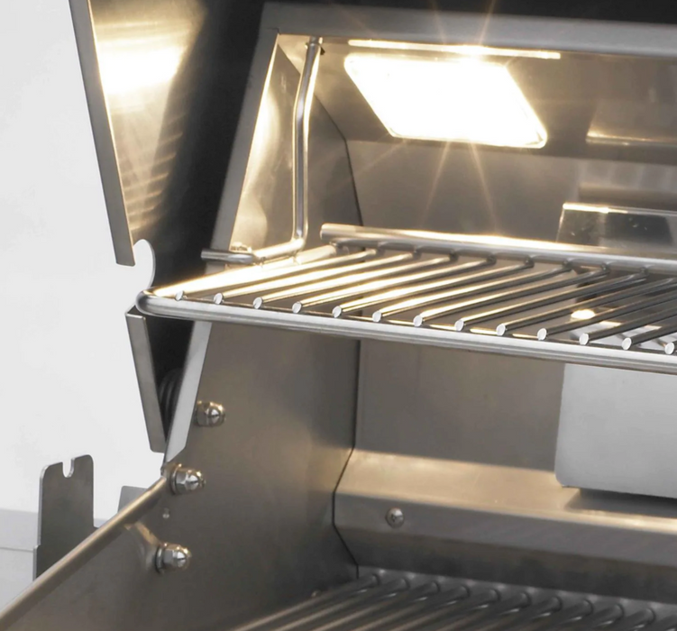 Fire Magic Aurora A830I 46-Inch Built-In Propane Gas & Charcoal Combo Grill With Rotisserie And Analog Thermometer - A830I-8EAP-CB - Fire Magic Grills Fire Magic