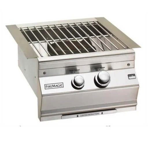 Fire Magic Aurora Built-In Propane Gas Power Burner W/ Stainless Steel Grid - 19-7B1P-0 Fire Magic