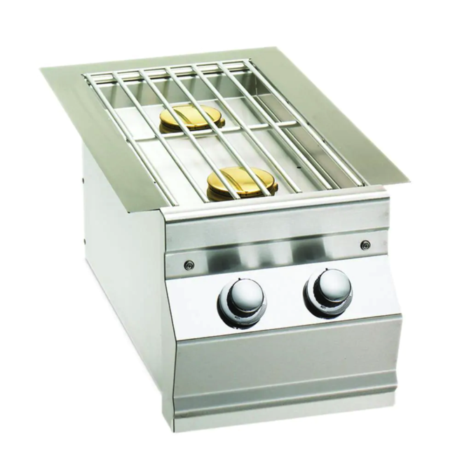 Fire Magic Choice Built-In Propane Gas Double Side Burner - 3281RP - Fire Magic Grills Fire Magic