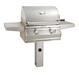 Fire Magic Choice Multi-User Accessible CMA430S 24-Inch Natural Gas Grill With Analog Thermometer On In-Ground Post - CMA430S-RT1N-G6 Fire Magic