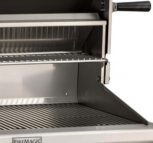 Fire Magic Choice Multi-User Accessible CMA430S 24-Inch Natural Gas Grill With Analog Thermometer On In-Ground Post - CMA430S-RT1N-G6 - Fire Magic Grills Fire Magic