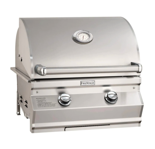 Fire Magic Choice Multi-User CM430I 24-Inch Built-In Propane Gas Grill With Analog Thermometer - CM430I-RT1P - Fire Magic Grills Fire Magic