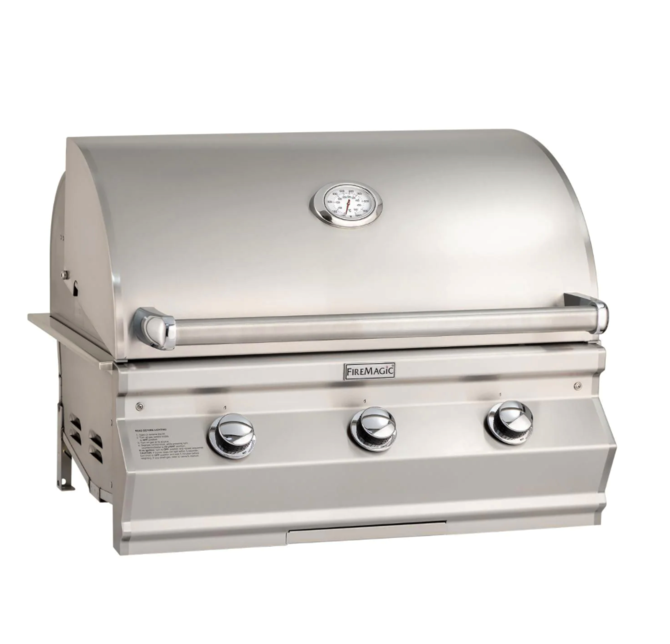 Fire Magic Choice Multi-User CM540I 30-Inch Built-In Propane Gas Grill With Analog Thermometer - CM540I-RT1P - Fire Magic Grills Fire Magic