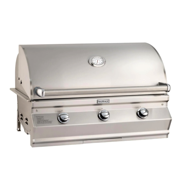 Fire Magic Choice Multi-User CM650I 36-Inch Built-In Propane Gas Grill With Analog Thermometer - CM650I-RT1P - Fire Magic Grills Fire Magic