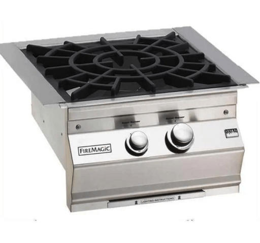 Fire Magic Classic Power Burner with Porcelain Coated Cast Iron Grid, Natural Gas - 19-KB0N-0 - Fire Magic Grills Fire Magic