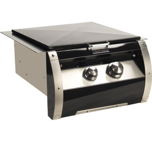 Fire Magic Echelon Black Diamond Built-In Natural Gas Power Burner W/ Porcelain Coated Cast Iron Grid - 19-H5B2N-0 - Fire Magic Grills Fire Magic
