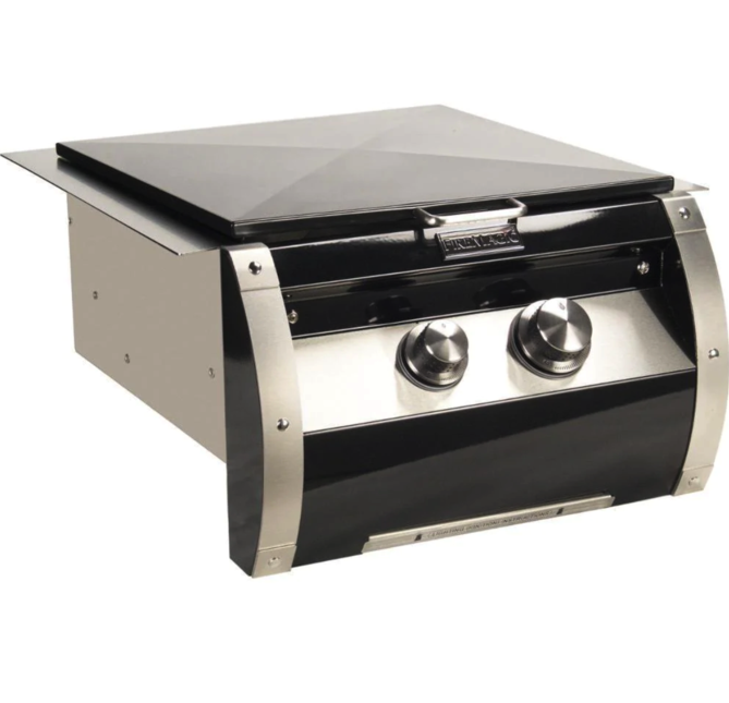 Fire Magic Echelon Black Diamond Built-In Natural Gas Power Burner W/ Stainless Steel Grid - 19-H5B1N-0 - Fire Magic Grills Fire Magic