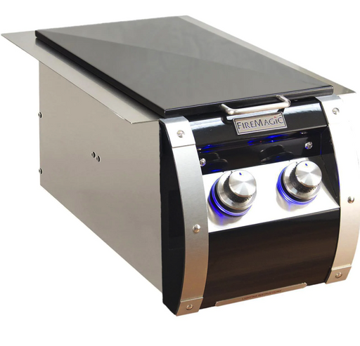 Fire Magic Echelon Black Diamond Built-In Propane Gas Double Side Burner - 32815HP - Fire Magic Grills Fire Magic