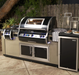Fire Magic Echelon Black Diamond H790I 36-Inch Built-In Natural Gas Grill W/ One Infrared Burner, Magic View Window, Rotisserie, & Digital Thermometer - H790I-8L1N-W - Fire Magic Grills Fire Magic