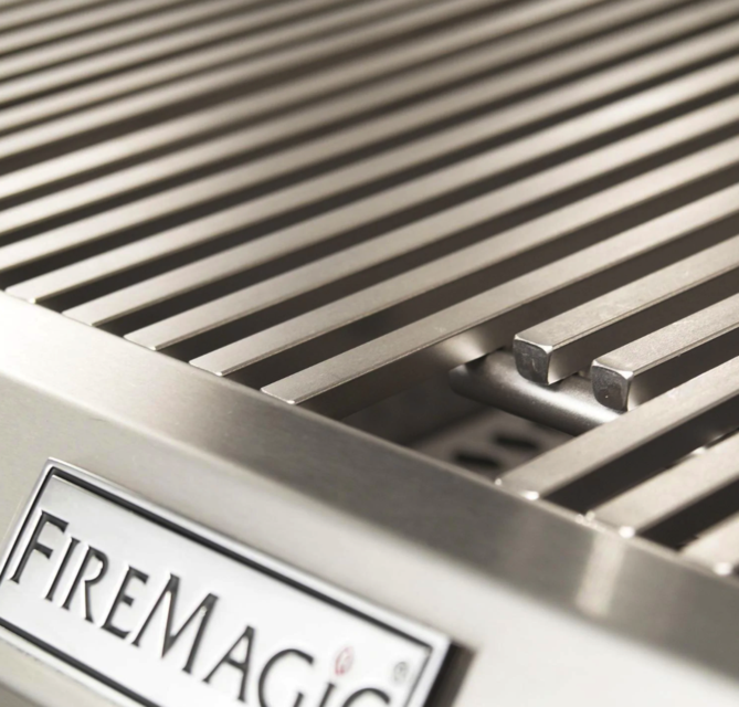 Fire Magic Echelon Black Diamond H790I 36-Inch Built-In Propane Gas Grill W/ Magic View Window, Rotisserie, & Digital Thermometer - H790I-8E1P-W - Fire Magic Grills
