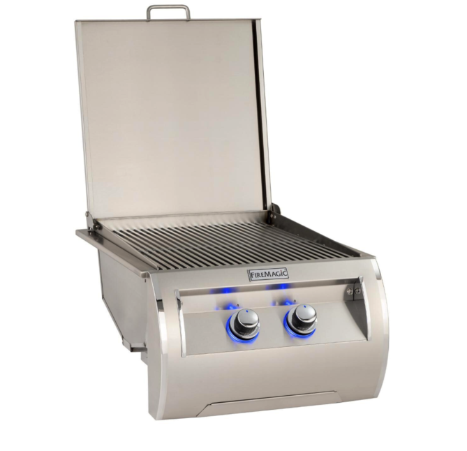 Fire Magic Echelon Diamond Built-In Propane Gas Double Infrared Searing Station - 32885-1P - Fire Magic Grills Fire Magic