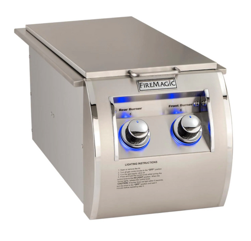 Fire Magic Echelon Diamond Built-In Propane Gas Double Side Burner - 32815P Fire Magic