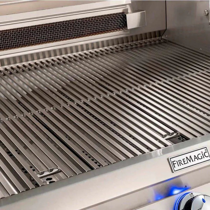 Fire Magic Echelon Diamond E1060i A Series 48" Built-In Gas Grill With Rotisserie & Analog Thermometer, Natural Gas - E1060I-8EAN Fire Magic