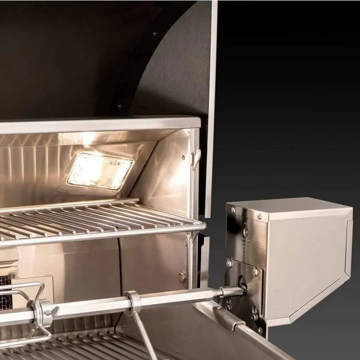 Fire Magic Echelon Diamond E1060i A Series 48" Built-In Gas Grill With Rotisserie & Analog Thermometer, Natural Gas - E1060I-8EAN Fire Magic