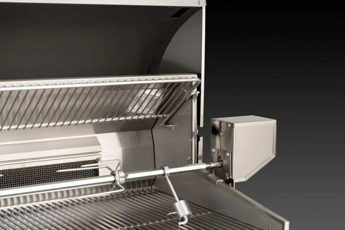 Fire Magic Echelon Diamond E1060s 48" A Series Freestanding Gas Grill With Rotisserie, Infrared Burner, Power Burner, Analog Thermometer & Magic View Window, Propane - E1060S-8LAP-51-W Fire Magic