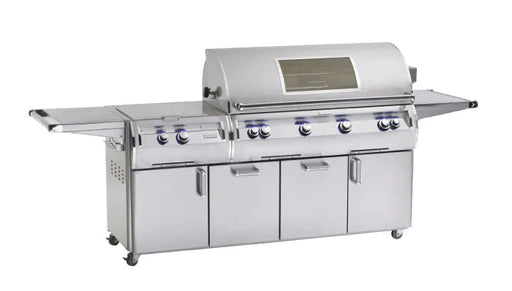 Fire Magic Echelon Diamond E1060s 48" A Series Freestanding Gas Grill With Rotisserie, Power Burner, Analog Thermometer & Magic View Window, Propane - E1060S-8EAP-51-W Fire Magic
