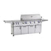 Fire Magic Echelon Diamond E1060s 48" Freestanding Grill w/ Power Burner, Backburner, Rotisserie Kit, 1 Sear Burner and Analog Thermometer, Natural Gas - E1060S-8LAN-51 Fire Magic