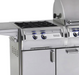 Fire Magic Echelon Diamond E1060S 48-Inch Propane Gas Grill W/ Power Burner, One Infrared Burner, Magic View Window, Rotisserie, & Digital Thermometer - E1060S-8L1P-51-W Fire Magic