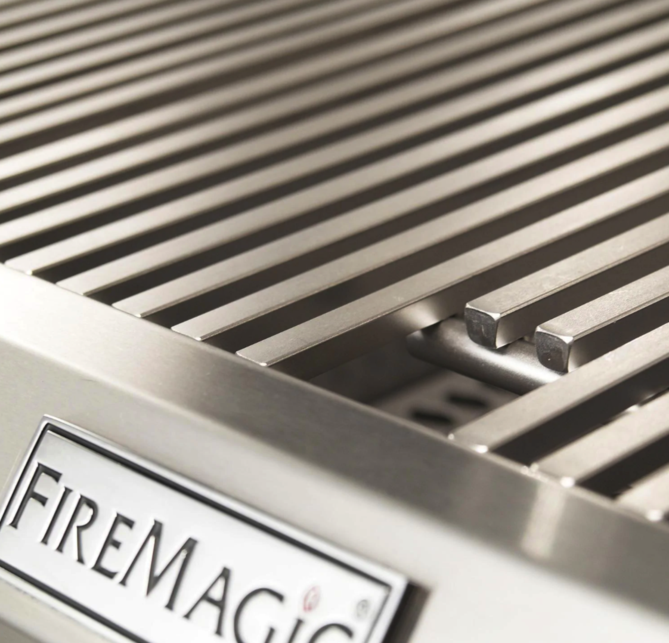 Fire Magic Echelon Diamond E1060S 48-Inch Propane Gas Grill W/ Power Burner, One Infrared Burner, Magic View Window, Rotisserie, & Digital Thermometer - E1060S-8L1P-51-W Fire Magic