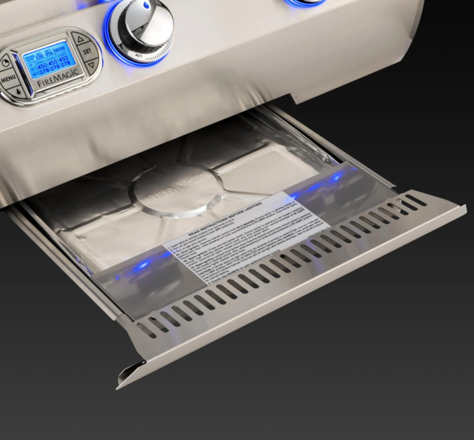 Fire Magic Echelon Diamond E1060S 48-Inch Propane Gas Grill W/ Power Burner, Rotisserie, & Digital Thermometer - E1060S-8E1P-51 - Fire Magic Grills Fire Magic