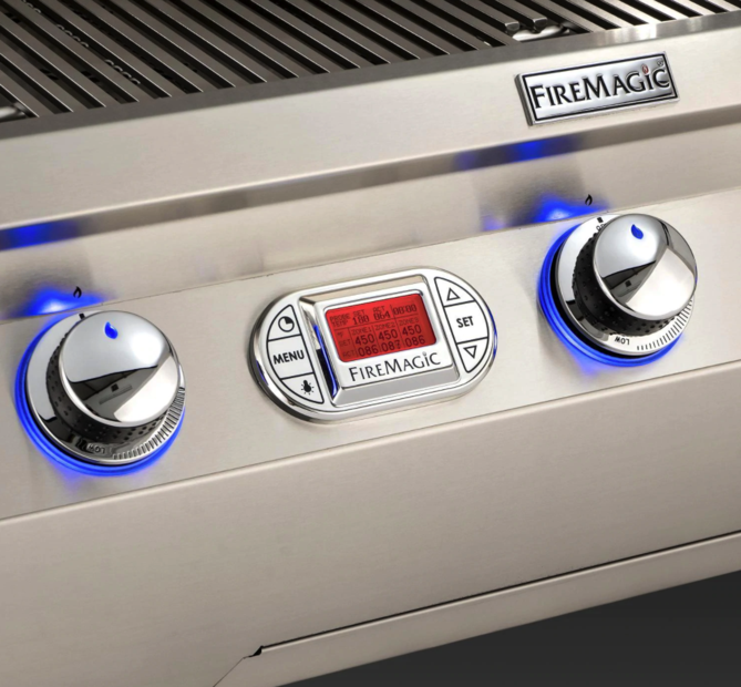 Fire Magic Echelon Diamond E1060S 48-Inch Propane Gas Grill W/ Power Burner, Rotisserie, & Digital Thermometer - E1060S-8E1P-51 - Fire Magic Grills Fire Magic