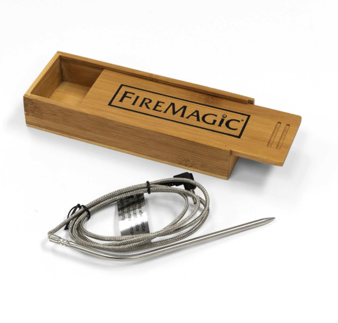 Fire Magic Echelon Diamond E660I 30-Inch Built-In Natural Gas Grill W/ One Infrared Burner, Magic View Window, Rotisserie, & Digital Thermometer - E660I-8L1N-W - Fire Magic Grills Fire Magic