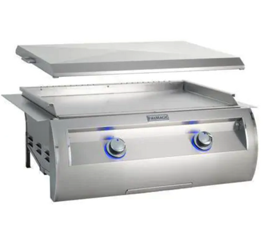 Fire Magic Echelon Diamond E660I 30-Inch Built-In Propane Gas Griddle With Stainless Steel Cover - E660I-0T4P - Fire Magic Grills Fire Magic