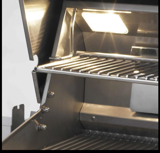 Fire Magic Echelon Diamond E660I 30-Inch Built-In Propane Gas Grill W/ Magic View Window, Rotisserie, & Digital Thermometer - E660I-8E1P-W - Fire Magic Grills Fire Magic