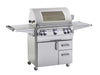 Fire Magic Echelon Diamond E660s 30" A Series Freestanding Gas Grill With Rotisserie, Infrared Burner, Single Side Burner, Analog Thermometer & Magic View Window, Natural Gas - E660s-8LAN-62-W Fire Magic