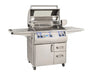 Fire Magic Echelon Diamond E660s 30" Freestanding Gas Grill With Rotisserie, Infrared Burner, Single Side Burner, Digital Thermometer & Magic View Window, Natural Gas - E660S-8L1N-62-W Fire Magic