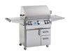 Fire Magic Echelon Diamond E660s 30" Freestanding Gas Grill With Rotisserie, Infrared Burner, Single Side Burner & Digital Thermometer, Natural Gas - E660s-8L1N-62 - Fire Magic Grills Fire Magic