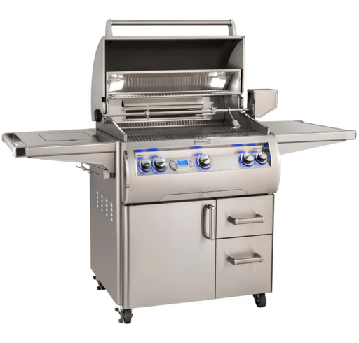 Fire Magic Echelon Diamond E660S 30-Inch Natural Gas Grill W/ Side Burner, Rotisserie, & Digital Thermometer - E660S-8E1N-62 - Fire Magic Grills Fire Magic