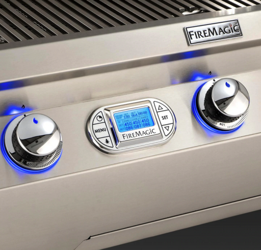 Fire Magic Echelon Diamond E660S 30-Inch Propane Gas Grill W/ Side Burner, Rotisserie, & Digital Thermometer - E660S-8E1P-62 - Fire Magic Grills Fire Magic