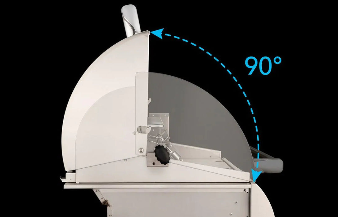 Fire Magic Echelon Diamond E790i 36" Natural Gas Built-In Grill w/ 1 Sear Burner, Backburner, Rotisserie Kit, and Analog Thermometer - E790I-8LAN Fire Magic