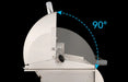 Fire Magic Echelon Diamond E790i 36" Natural Gas Built-In Grill w/ 1 Sear Burner, Backburner, Rotisserie Kit, and Analog Thermometer - E790I-8LAN Fire Magic