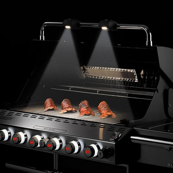 Fire Magic Echelon Diamond E790i 36" Natural Gas Built-In Grill w/ Backburner, Rotisserie Kit, Magic View Window and Analog Thermometer - E790I-8EAN-W Fire Magic