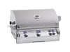 Fire Magic Echelon Diamond E790i 36" Propane Gas Built-In Grill w/ 1 Sear Burner, Backburner, Rotisserie Kit and Analog Thermometer - E790I-8LAP Fire Magic