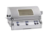 Fire Magic Echelon Diamond E790i 36" Propane Gas Built-In Grill w/ 1 Sear Burner, Backburner, Rotisserie Kit, Magic View Window and Analog Thermometer - E790I-8LAP-W Fire Magic