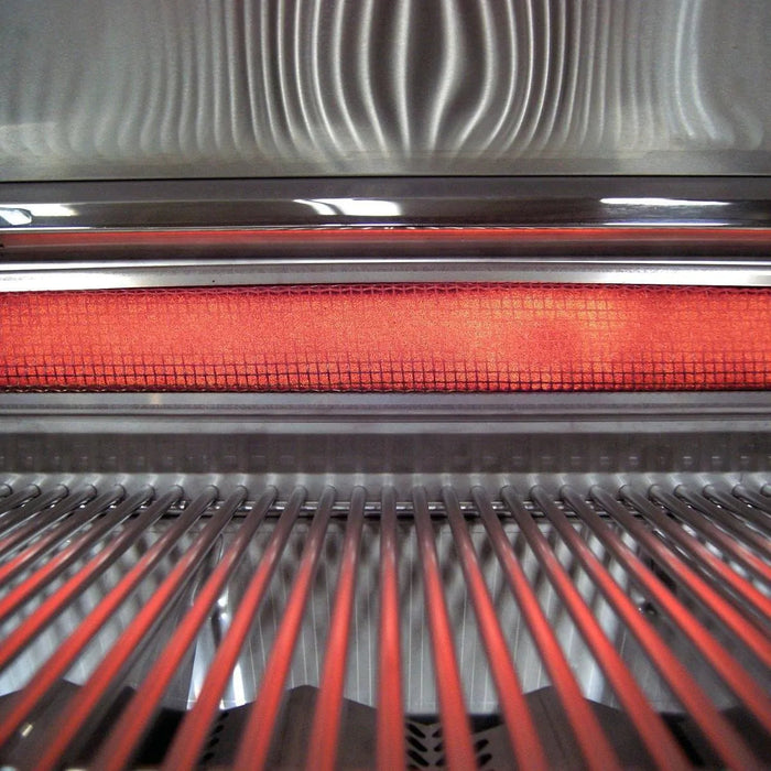 Fire Magic Echelon Diamond E790i 36" Propane Gas Built-In Grill w/ 1 Sear Burner, Backburner, Rotisserie Kit, Magic View Window and Analog Thermometer - E790I-8LAP-W Fire Magic