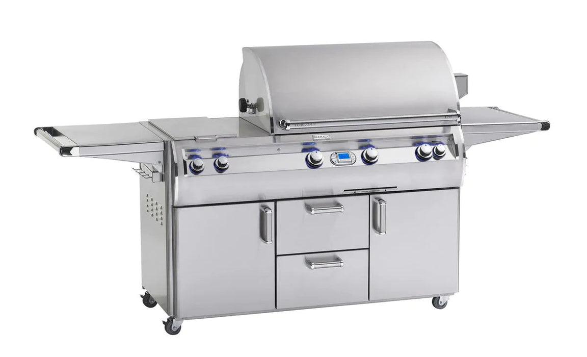 Fire Magic Echelon Diamond E790s 36-Inch Freestanding Gas Grill With Rotisserie, Infrared Burner, Double Side Burner & Digital Thermometer - Propane - E790s-8L1P-71 Fire Magic