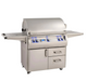 Fire Magic Echelon Diamond E790S 36-Inch Natural Gas Grill W/ Side Burner, One Infrared Burner, Rotisserie, & Digital Thermometer - E790S-8L1N-62 - Fire Magic Grills Fire Magic