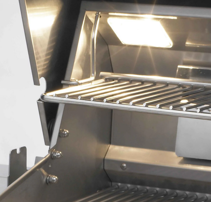 Fire Magic Echelon Diamond E790S 36-Inch Natural Gas Grill W/ Side Burner, One Infrared Burner, Rotisserie, & Digital Thermometer - E790S-8L1N-62 - Fire Magic Grills Fire Magic