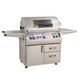 Fire Magic Echelon Diamond E790S 36-Inch Propane Gas Grill W/ Side Burner, Magic View Window, Rotisserie, & Digital Thermometer - E790S-8E1P-62-W - Fire Magic Grills Fire Magic