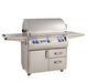 Fire Magic Echelon Diamond E790S 36-Inch Propane Gas Grill W/ Side Burner, One Infrared Burner, Rotisserie, & Digital Thermometer - E790S-8L1P-62 - Fire Magic Grills Fire Magic