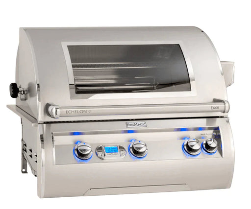 Fire Magic Echelon E660s Portable Grill W/Digital Thermometer and Window - E660S-8E1N-62-W Fire Magic