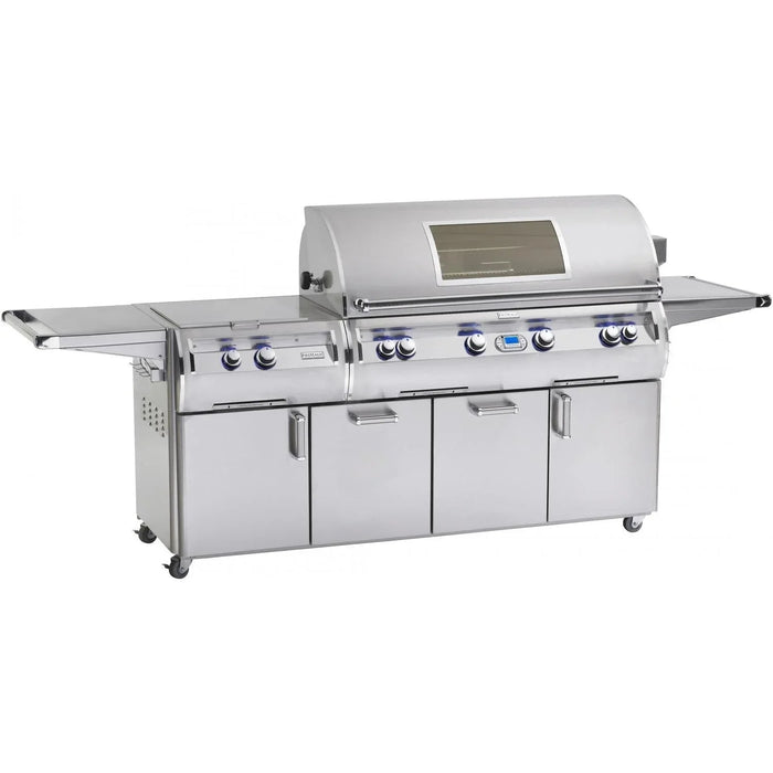 Fire Magic Grills Echelon Diamond E1060s 48-Inch Natural Gas Grill With Power Burner, One Infrared Burner & Magic View Window - E1060S-8L1N-51-W Fire Magic