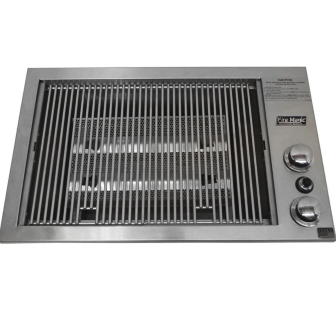 Fire Magic Legacy Deluxe Gourmet Built-In Propane Gas Countertop Grill - 3C-S1S1P-A Fire Magic