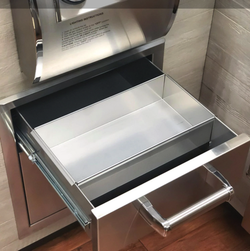 Fire Magic Premium Flush 20-Inch Pantry / Access Drawer Combo - 54020S - Fire Magic Grills Fire Magic