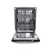 Forno 5-Piece Pro Appliance Package - 48-Inch Gas Range, 56-Inch Pro-Style Refrigerator, Wall Mount Hood, Microwave Drawer, & 3-Rack Dishwasher in Stainless Steel FORNO