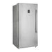 FORNO 28" 13.8 Cu. Ft. Pro-Style Dual Combination Refrigerator & Freezer with 4" Grill Trim Kit in Stainless Steel - FFFFD1933-28LS FORNO
